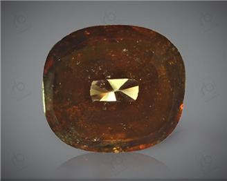 Natural Hessonite Garnet (Gomed)  Certified  9.09 Cts ( 1595 )